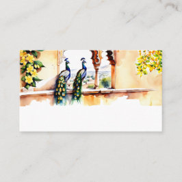 Indiase bruiloft pauw Jaipur paleis receptie Plaatskaartje