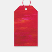 Indiase bruiloft Rajasthani kamelen kleurrijke gun Cadeaulabel (Achterkant)