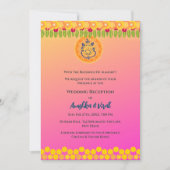 Indiase bruiloft receptie uitnodiging (Voorkant)