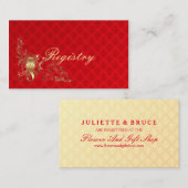 Indiase bruiloft - Registry Kaart (Voorkant / Achterkant)