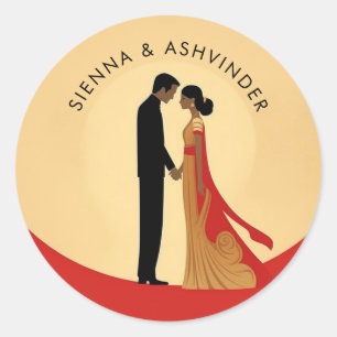 Indiase bruiloft Sticker