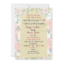 Indiase bruiloft uitnodiging