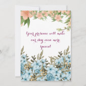 Indiase bruiloft uitnodiging (Achterkant)