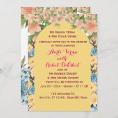 Indiase bruiloft uitnodiging (Voorkant / Achterkant)