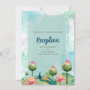 Indiase bruiloft uitnodiging Digitale Hindoe Bruil