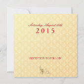 Indiase bruiloft - Uitnodiging Kaart (Achterkant)