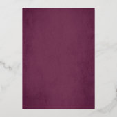 Indiase bruiloft uitnodiging rood goud Ganesha (Achterkant)