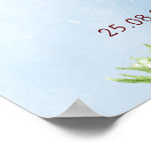 Indiase bruiloft welkom teken paar met paraplu poster (Hoek)