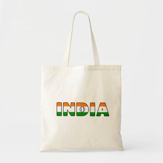 Indiase canvas tas (Voorkant)