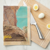  Indiase Canyons keukenhanddoek (Quarter Fold)