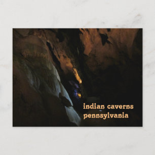 indiase caverns pennsylvania briefkaart