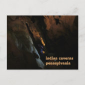 indiase caverns pennsylvania briefkaart (Voorkant)