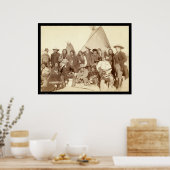 Indiase chefs en Amerikaanse functionarissen SD 18 Poster (Keuken)