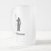 Indiase Chickasaw Matglas Bierpul (Voorkant links)