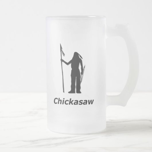Indiase Chickasaw Matglas Bierpul (Rechts)