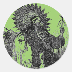 Indiase Chief Sticker