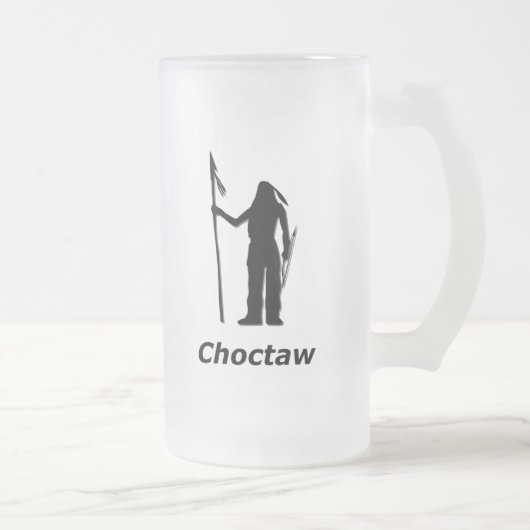 Indiase Choctaw Matglas Bierpul (Rechts)
