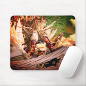 Indiase Corn Wicker Basket Natuur Muismat (Met muis)