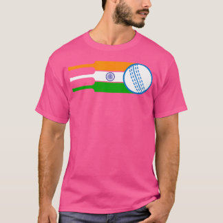 Indiase cricket Player Team Cricket Fans India Cri T-shirt