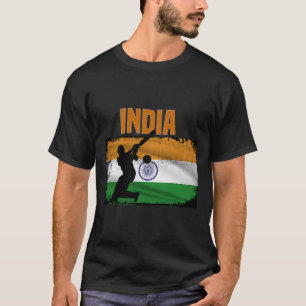 Indiase Cricket-supporters Indiase Cricketfans Ind T-shirt