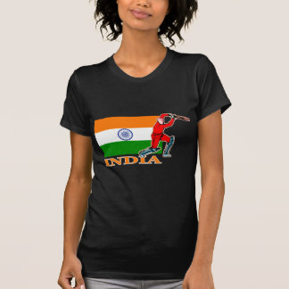Indiase cricketspeler t-shirt