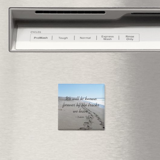 Indiase Dakota Tribe Quote Magnet (Insitu (Vaatwasser))