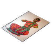 Indiase dans-I-laptop Notitieboek (Linkerzijde)