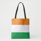 Indiase driekleurige vlag tote bag (Voorkant)