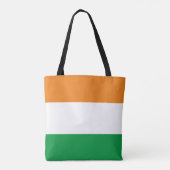 Indiase driekleurige vlag tote bag (Achterkant)