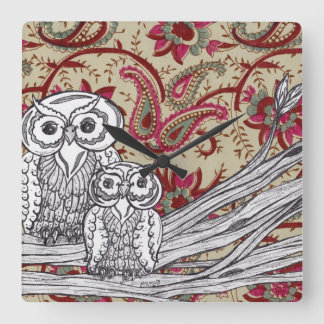 Indiase Eigenaars Vierkante Klok