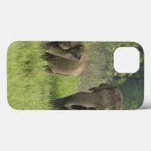 Indiase Elephant familie komt uit Case-Mate iPhone Case (Achterkant (horizontaal))