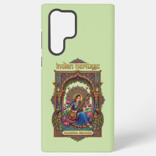 Indiase Erfgoed: Klassieke Muzikant Veena Kunst Samsung Galaxy Hoesje