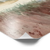 Indiase familie met Travois door Charles M. Russel Foto Afdruk (Hoek)