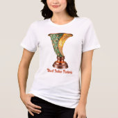 Indiase festivals Tri-Blend shirt (Voorkant)