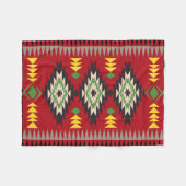 Indiase fleece deken (Voorkant (Horizontaal))