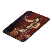 Indiase Fusion danser magneet (Linkerzijde)