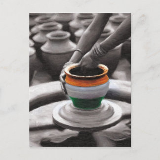 Indiase geest briefkaart