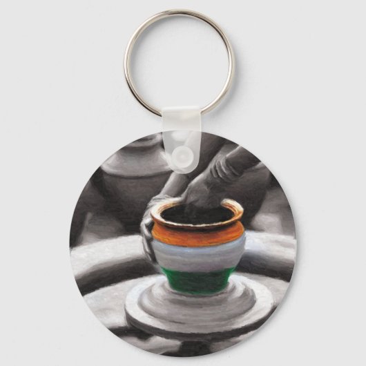 Indiase geest sleutelhanger (Voorkant)