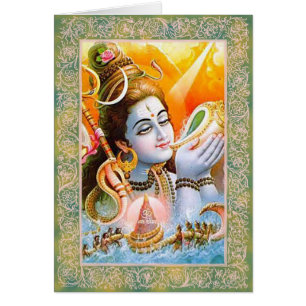 Indiase goden/Lord Shiva - Notecard