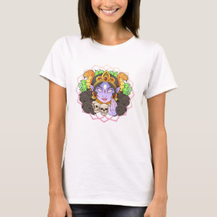 indiase godin kali t-shirt
