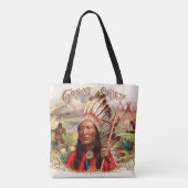  Indiase grote chef sigaar doos Tote Bag (Achterkant)