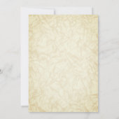 Indiase hindoe-bruid Haldi-ceremonie Ganesha bloem Kaart (Achterkant)