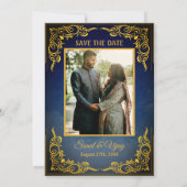 Indiase Hindoe bruiloft aangepaste foto Ganesha Lo Kaart (Achterkant)