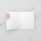 Indiase Hindoe bruiloft dank u Kaart (Binnen)