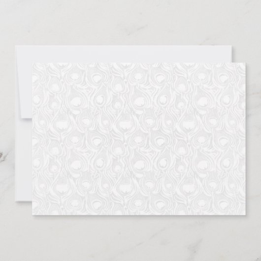 Indiase hindoe bruiloft foto save the date (Achterkant)