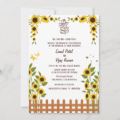 Indiase Hindoe bruiloft Ganesha Kaart (Voorkant)