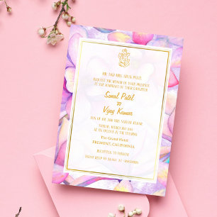 Indiase Hindoe bruiloft Ganesha Kaart