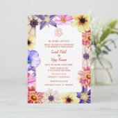 Indiase Hindoe bruiloft Ganesha Kaart (Staand voorkant)