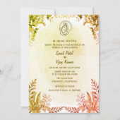 Indiase Hindoe bruiloft Ganesha Kaart (Voorkant)