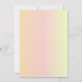 Indiase Hindoe bruiloft Ganesha Logo rustiek blad Kaart (Achterkant)